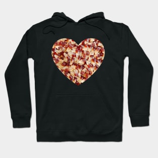 Gummy Cola Bottles Candy Heart Hoodie